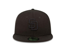 Load image into Gallery viewer, San Diego Padres New Era MLB 59Fifty 5950 Fitted Cap Hat Brown Crown/Visor Brown Logo