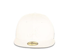 Load image into Gallery viewer, Atlanta Braves New Era MLB 59Fifty 5950 Fitted Cap Hat All White Crown/Visor White Logo