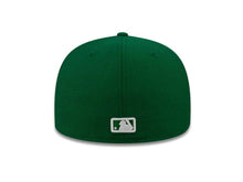 Load image into Gallery viewer, Atlanta Braves New Era MLB 59Fifty 5950 Fitted Cap Hat Green Crown/Visor White Logo