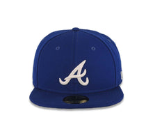 Load image into Gallery viewer, Atlanta Braves New Era MLB 59FIFTY 5950 Fitted Cap Hat Royal Blue Crown/Visor White Logo