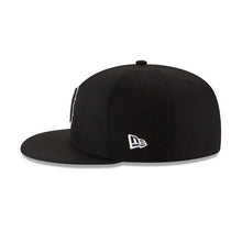 Load image into Gallery viewer, Boston Red Sox New Era MLB 59FIFTY 5950 Fitted Cap Hat Black Crown/Visor Black/White Logo