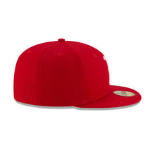 Load image into Gallery viewer, Boston Red Sox New Era MLB 59FIFTY 5950 Fitted Cap Hat Red Crown/Visor White Logo