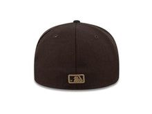Load image into Gallery viewer, Cleveland Indians New Era MLB 59Fifty 5950 Fitted Cap Hat Brown Crown/Visor Brown/Tan/White Chief Wahoo Logo