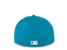 Load image into Gallery viewer, San Diego Padres New Era MLB 59FIFTY 5950 Fitted Cap Hat Turquoise Crown/Visor White Logo