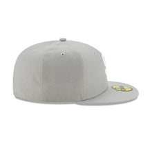 Load image into Gallery viewer, San Diego Padres New Era MLB 59Fifty 5950 Fitted Cap Hat Gray Crown/Visor White Logo