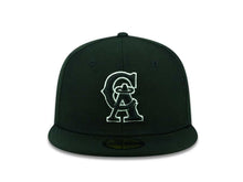 Load image into Gallery viewer, California Angels New Era MLB 59Fifty 5950 Fitted Cap Hat Black Crown/Visor Black/White Retro Logo