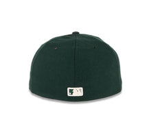 Load image into Gallery viewer, Cleveland Indians New Era MLB 59FIFTY 5950 Fitted Cap Hat Dark Green Crown/Visor Dark Gray/White Chief Wahoo Logo