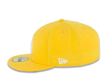 Load image into Gallery viewer, Los Angeles Dodgers New Era MLB 59FIFTY 5950 Fitted Cap Hat Light Yellow Crown/Visor White Logo