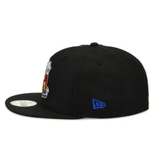 Load image into Gallery viewer, Philippines New Era 59FIFTY 5950 Fitted Cap Hat Black Crown/Visor Philippines Crest Flag Logo 3 Stars Back Logo