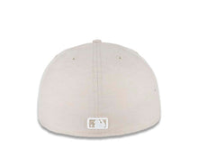 Load image into Gallery viewer, Los Angeles Dodgers New Era MLB 59FIFTY 5950 Fitted Cap Hat Beige Crown/Visor White Logo (Pastel)