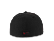 Load image into Gallery viewer, California Republic New Era 59FIFTY 5950 Fitted Cap Hat Black Crown/Visor Cali Bear Logo