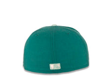 Load image into Gallery viewer, San Diego Padres New Era MLB 59FIFTY 5950 Fitted Cap Hat Aqua Crown/Visor White/Light Teal Logo Light Teal UV