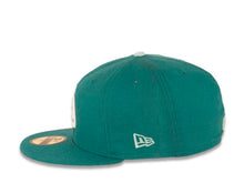 Load image into Gallery viewer, San Diego Padres New Era MLB 59FIFTY 5950 Fitted Cap Hat Aqua Crown/Visor White/Light Teal Logo Light Teal UV