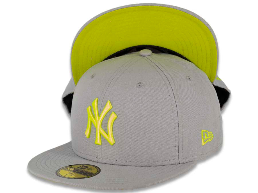 New York Yankees New Era Light Yellow Under Visor 59FIFTY Fitted