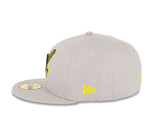 Load image into Gallery viewer, Cleveland Indians New Era MLB 59FIFTY 5950 Fitted Cap Hat Gray Crown/Visor Gray/Green/White/Black Chief Wahoo Logo