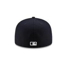 Load image into Gallery viewer, San Diego Padres New Era MLB 59FIFTY 5950 Fitted Cap Hat Navy Crown/Visor White Logo