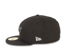 Load image into Gallery viewer, Carlsbad C’Bad New Era 59FIFTY 5950 Fitted Cap Hat Black Crown/Visor Black/White with California State Map Logo