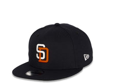 Load image into Gallery viewer, San Diego Padres New Era MLB 9Fifty 950 Snapback Cap Hat Navy Crown/Visor White/Orange Logo (Tony Gwynn)