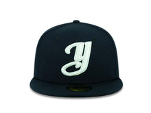 Load image into Gallery viewer, Yaquis de Obregon New Era 59FIFTY 5950 Fitted Cap Hat Navy Crown/Visor White ??úY??Ñ Logo