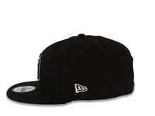 Load image into Gallery viewer, San Diego Padres New Era MLB 9FIFTY 950 Snapback Cap Hat Black Crown/Visor Black/White Logo Black UV