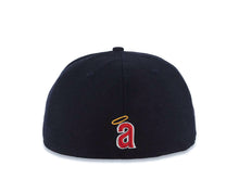 Load image into Gallery viewer, California Angels New Era MLB 59FIFTY 5950 Fitted Cap Hat Navy Blue Crown/Visor Team Color CA Logo (Insider)
