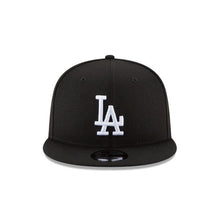Load image into Gallery viewer, Los Angeles Dodgers New Era MLB 9Fifty 950 Snapback Cap Hat Black Crown/Visor White Logo