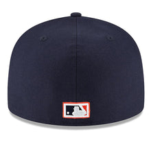 Load image into Gallery viewer, (Youth) San Diego Padres New Era MLB 59Fifty 5950 Fitted Cap Hat Navy Crown/Visor White/Orange Logo (Tony Gwynn Era)