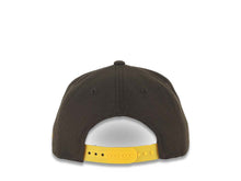 Load image into Gallery viewer, (Youth) San Diego Padres New Era MLB 9FIFTY 950 Kid Snapback Cap Hat Brown Crown/Visor Yellow Logo