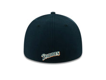Load image into Gallery viewer, San Diego Padres New Era MLB 39THIRTY 3930 Flexfit Cap Hat Navy Crown/Visor White/Orange Logo (Tony Gwynn Era)