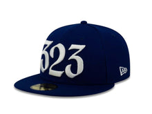 Load image into Gallery viewer, Los Angeles Dodgers New Era MLB 59FIFTY 5950 Fitted Cap Hat Royal Blue Crown/Visor White 323 Logo