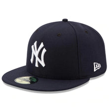 Load image into Gallery viewer, (Infant) New York Yankees New Era MLB 59FIFTY 5950 Fitted Cap Hat Navy Crown/Visor White Logo (My 1st First)