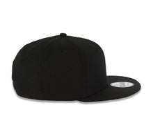 Load image into Gallery viewer, San Diego Padres New Era MLB 9FIFTY 950 Snapback Cap Hat Black Crown/Visor Black/White Flawless Small Logo