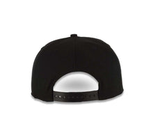 Load image into Gallery viewer, San Diego Padres New Era MLB 9FIFTY 950 Snapback Cap Hat Black Crown/Visor Black/White Flawless Small Logo
