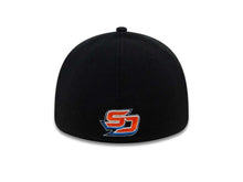 Load image into Gallery viewer, San Diego Padres New Era MLB 39THIRTY 3930 Flexfit Cap Hat Navy Crown/Visor Navy/Orange Friar Logo