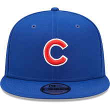 Load image into Gallery viewer, Chicago Cubs New Era MLB 9FIFTY 950 Snapback Cap Hat Royal Blue Crown/Visor Red/White Logo