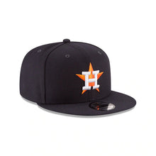 Load image into Gallery viewer, Houston Astros New Era MLB 9FIFTY 950 Snapback Cap Hat Navy Crown/Visor Team Color Logo