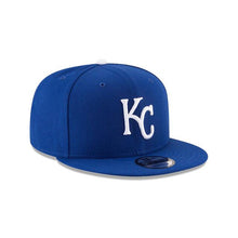 Load image into Gallery viewer, Kansas City Royals New Era MLB 9Fifty 950 Snapback Cap Hat Royal Blue Crown/Visor White Logo