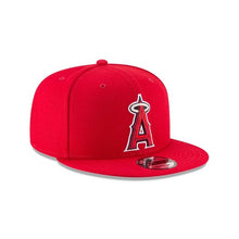 Load image into Gallery viewer, Los Angeles Anaheim Angels New Era MLB 9Fifty 950 Snapback Cap Hat Red Crown/Visor Team Color Logo