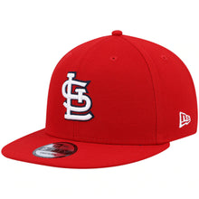Load image into Gallery viewer, St. Louis Cardinals New Era MLB 9FIFTY 950 Snapback Cap Hat Red Crown/Visor White/Navy Logo