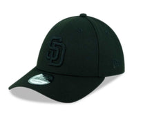 Load image into Gallery viewer, San Diego Padres New Era MLB 9FORTY 940 Adjustable Cap Hat Black Crown/Visor Black Logo