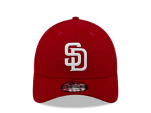 Load image into Gallery viewer, San Diego Padres New Era MLB 9FORTY 940 Adjustable Cap Hat Red Crown/Visor White Logo