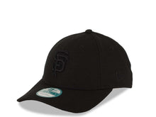 Load image into Gallery viewer, San Francisco Giants New Era 9FORTY 940 Adjustable Cap Hat Black Crown/Visor Black Logo