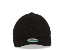 Load image into Gallery viewer, San Francisco Giants New Era 9FORTY 940 Adjustable Cap Hat Black Crown/Visor Black Logo
