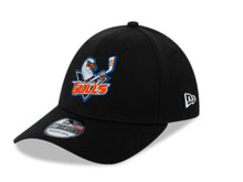 Load image into Gallery viewer, San Diego Gulls New Era 39THIRTY 3930 Flexfit Cap Hat Black Crown/Visor Team Color Logo