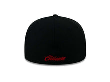 Load image into Gallery viewer, Xolos de Tijuana New Era Liga MX 59FIFTY 5950 Fitted Cap Hat Team Color Black Crown/Visor Red/Black/White Logo
