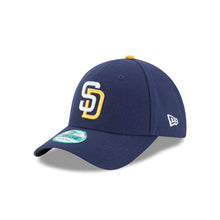 Load image into Gallery viewer, San Diego Padres New Era MLB 9FORTY 940 Adjustable Cap Hat Navy Crown/Visor White/Gold Logo