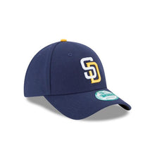 Load image into Gallery viewer, San Diego Padres New Era MLB 9FORTY 940 Adjustable Cap Hat Navy Crown/Visor White/Gold Logo