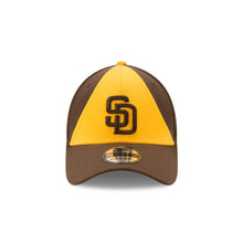 Load image into Gallery viewer, San Diego Padres New Era MLB 59FIFTY 5950 Fitted Cap Hat Gold/Brown Crown Brown Visor Brown Logo