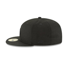 Load image into Gallery viewer, (Youth) Los Angeles Dodgers New Era MLB 59FIFTY 5950 Fitted Cap Hat Black Crown/Visor Black Logo