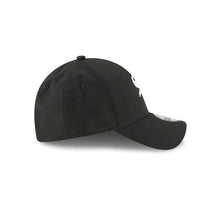 Load image into Gallery viewer, Chicago White Sox New Era MLB 9FORTY 940 Adjustable Cap Hat Black Crown/Visor White Logo